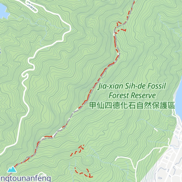 Map of Mt. Liuyi