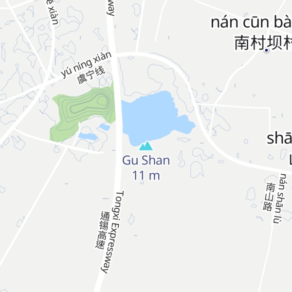 Map of Gu Shan
