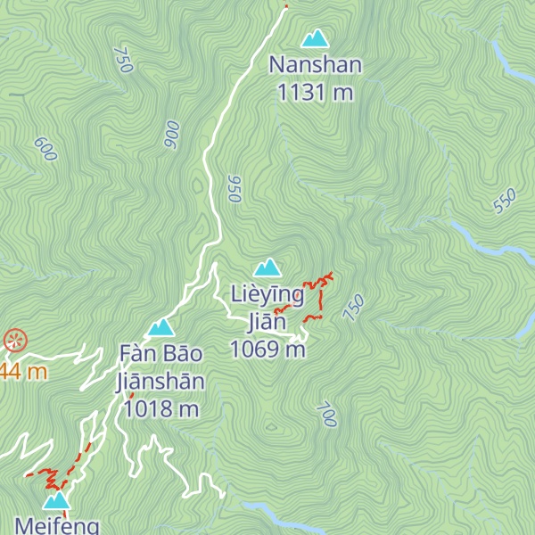 Map of Lièyīng Jiān