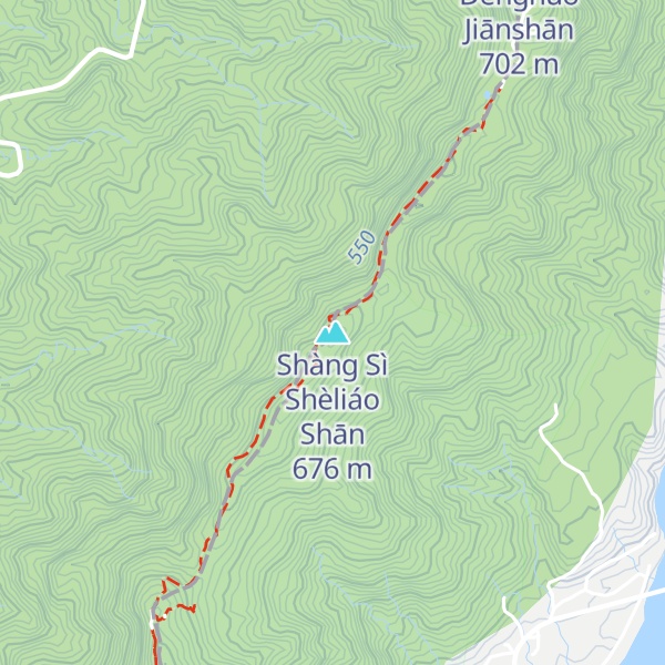 Map of Shàng Sì Shèliáo Shān