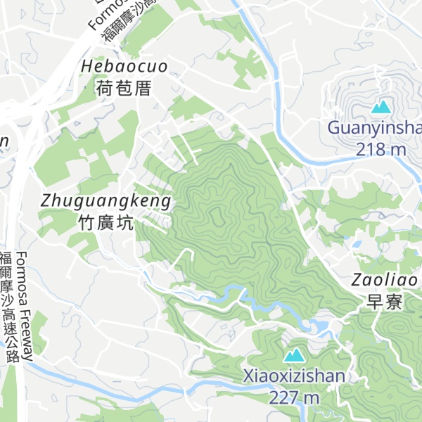 Map of Hebaoshan