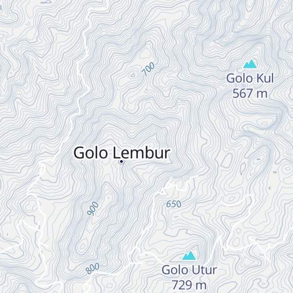 Map of Golo Tongko