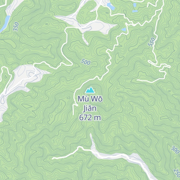Map of Mù Wō Jiān