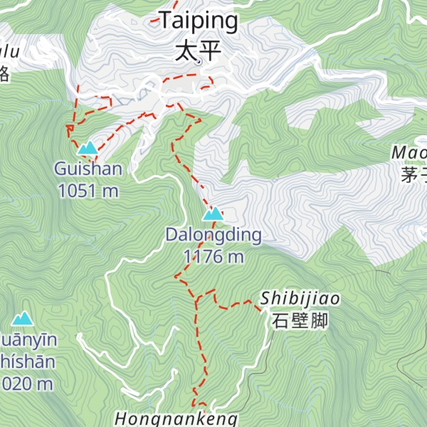 Map of Dalongding
