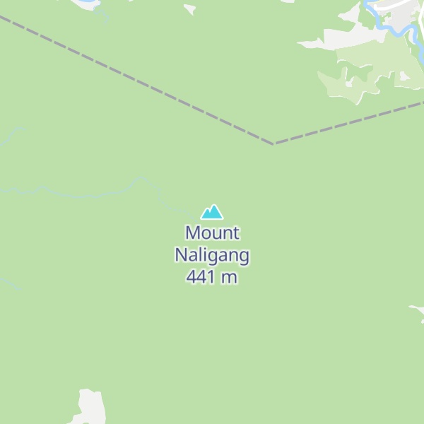 Map of Mount Naligang