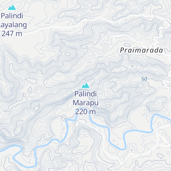 Map of Palindi Marapu
