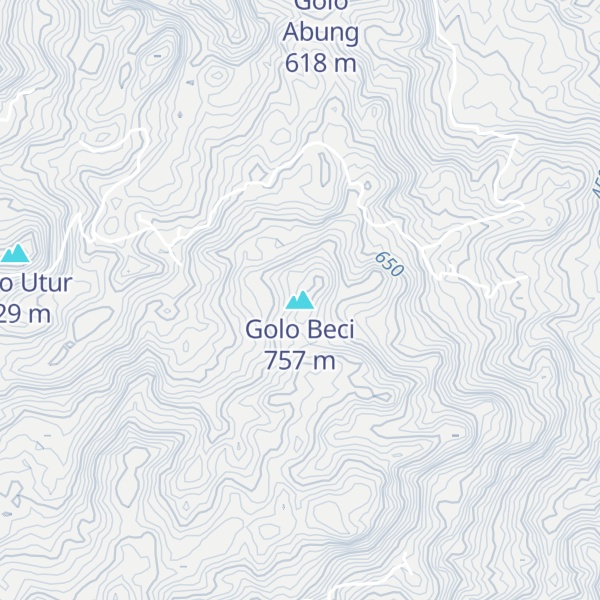 Map of Golo Beci
