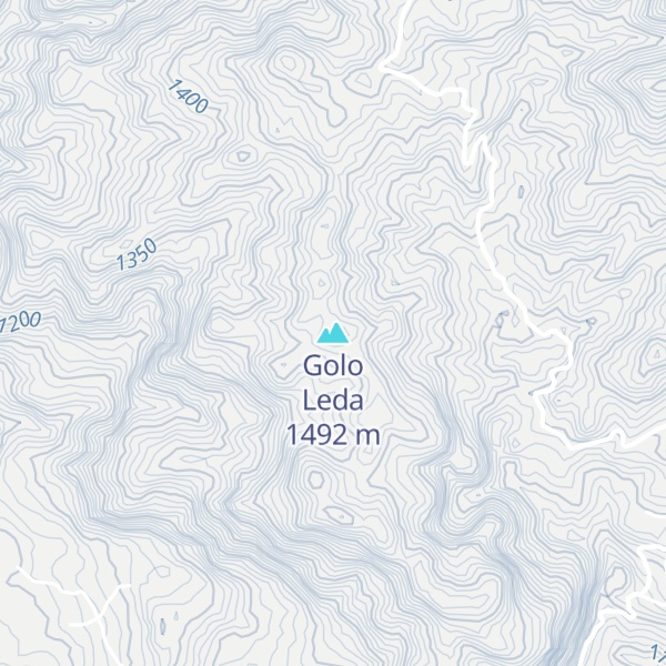 Map of Golo Leda