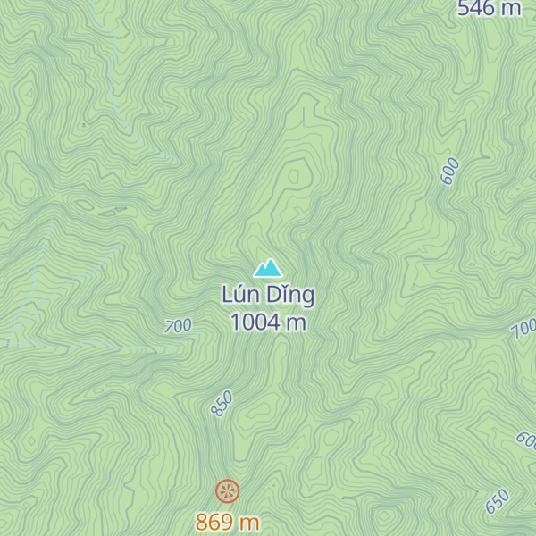 Map of Lún Dǐng
