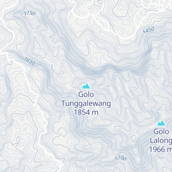 Map of Golo Tunggalewang
