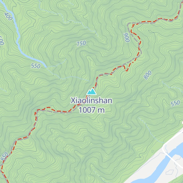 Map of Xiaolinshan