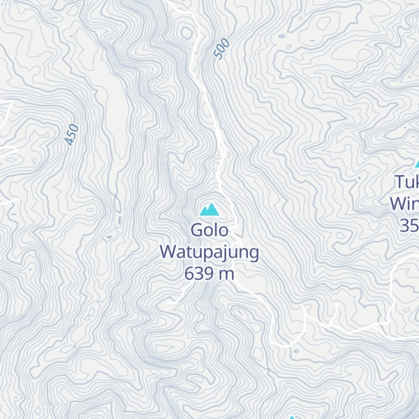 Map of Golo Watupajung