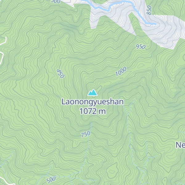 Map of Laonongyueshan