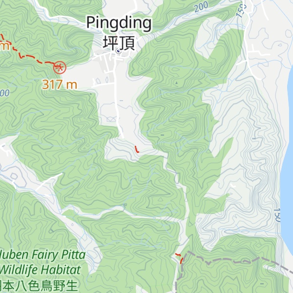 Map of Chukoushan