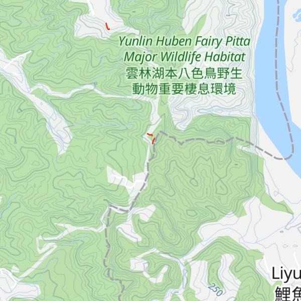 Map of Nanchukoushan