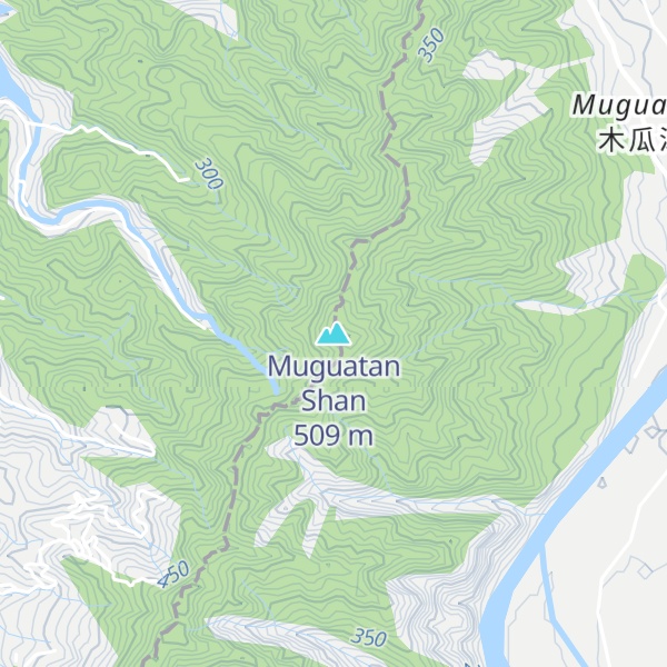 Map of Muguatan Shan