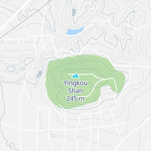 Map of Yingkou Shan