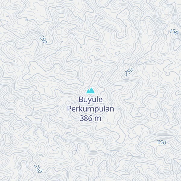 Map of Buyule Perkumpulan