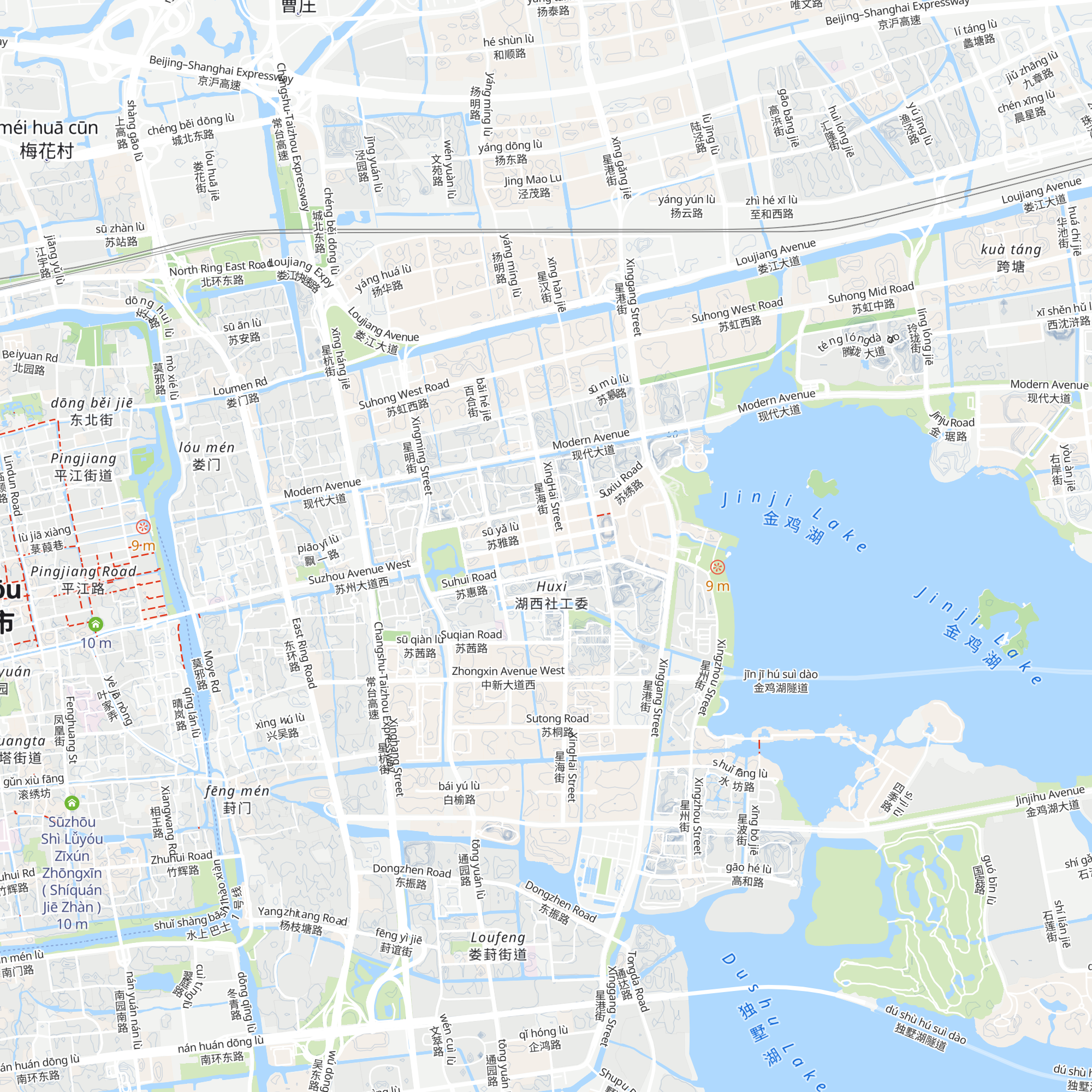 Suzhou Citizen Service Center map