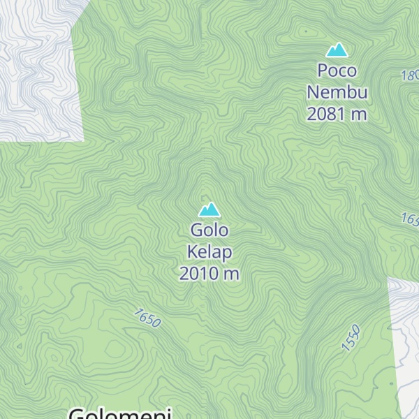 Map of Golo Kelap