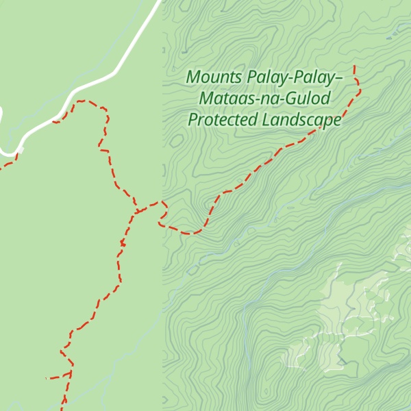 Map of Dos Picos