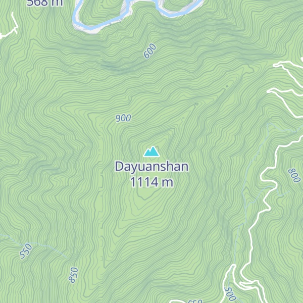 Map of Dayuanshan