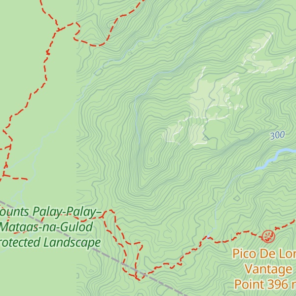 Map of Mount Kalanggaman