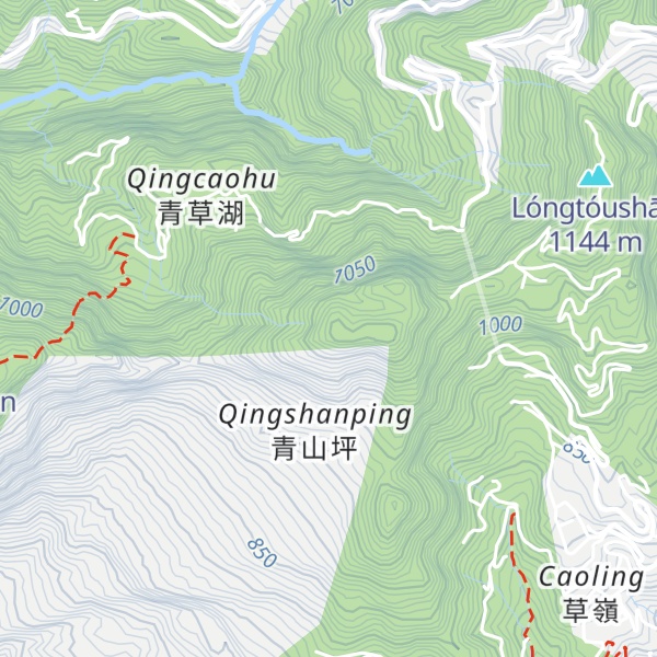 Map of Qīngshān Píngshān