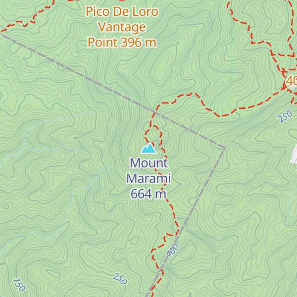 Map of Mount Marami