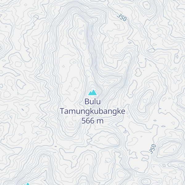 Map of Bulu Tamungkubangke