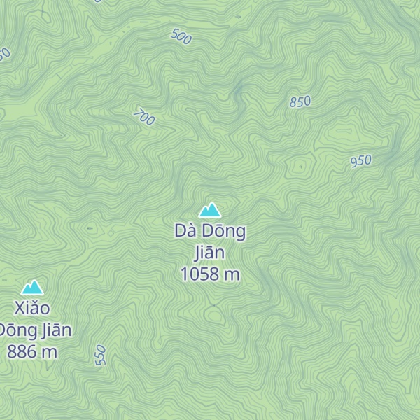 Map of Dà Dōng Jiān