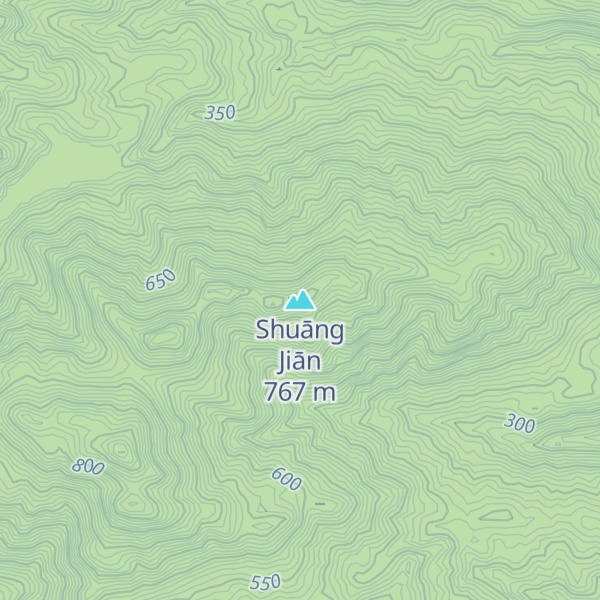 Map of Shuāng Jiān