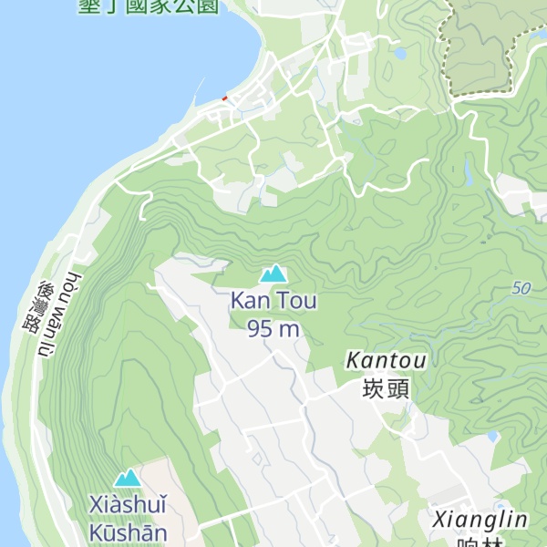 Map of Kan Tou