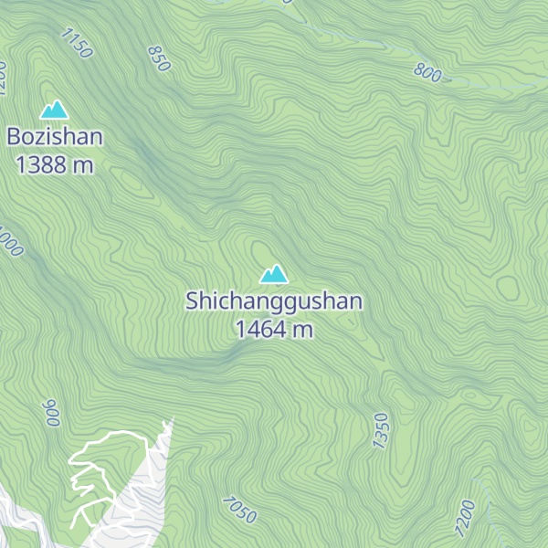 Map of Shichanggushan