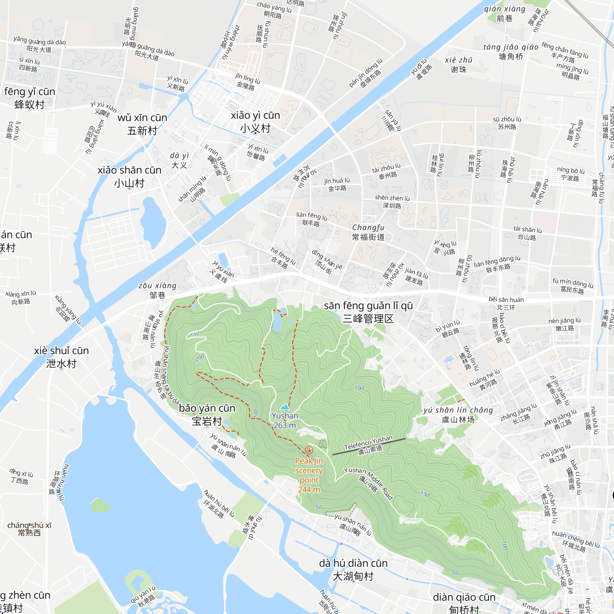 Zhì Zhúyuán map