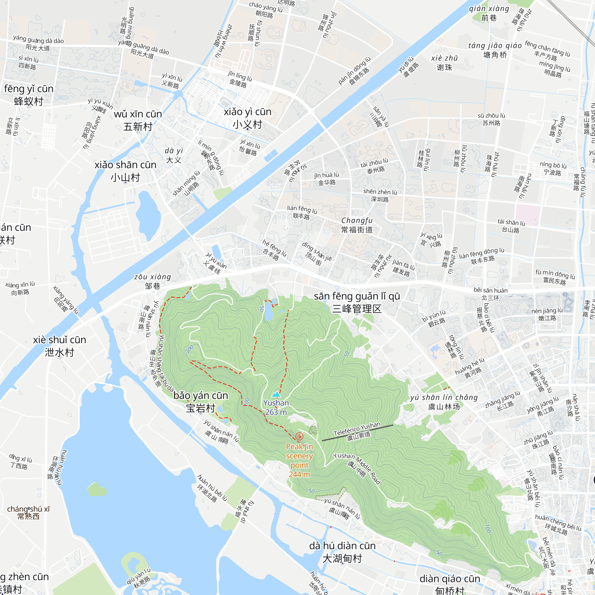 Zhì Zhúyuán map