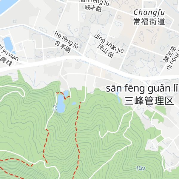 Map of Zhì Zhúyuán