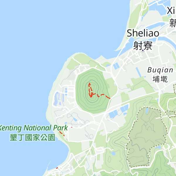 Map of Guishan