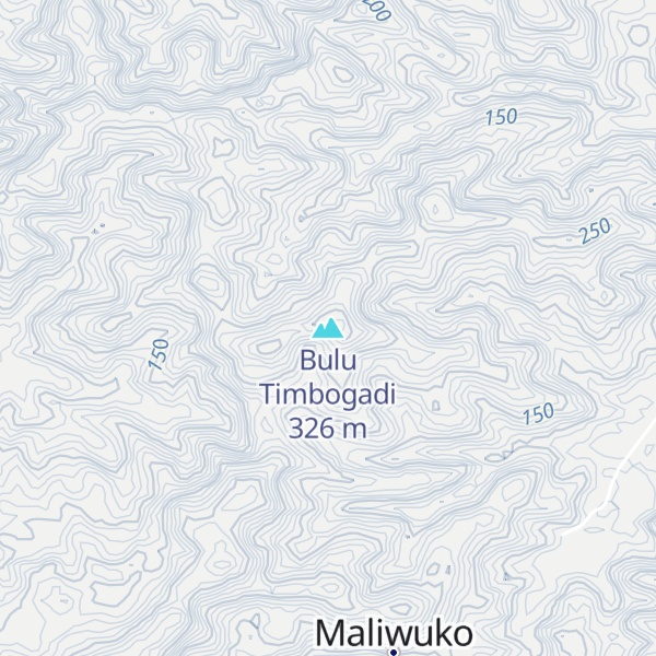 Map of Bulu Timbogadi