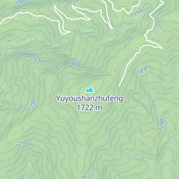 Map of Yuyoushanzhufeng