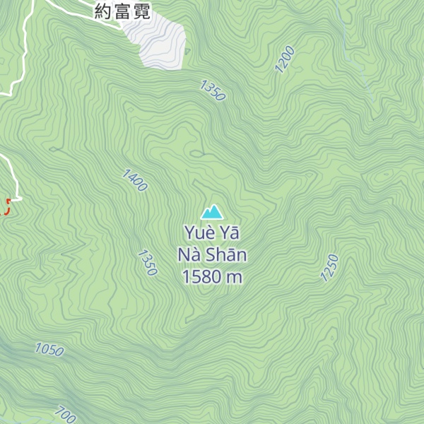 Map of Yuè Yā Nà Shān