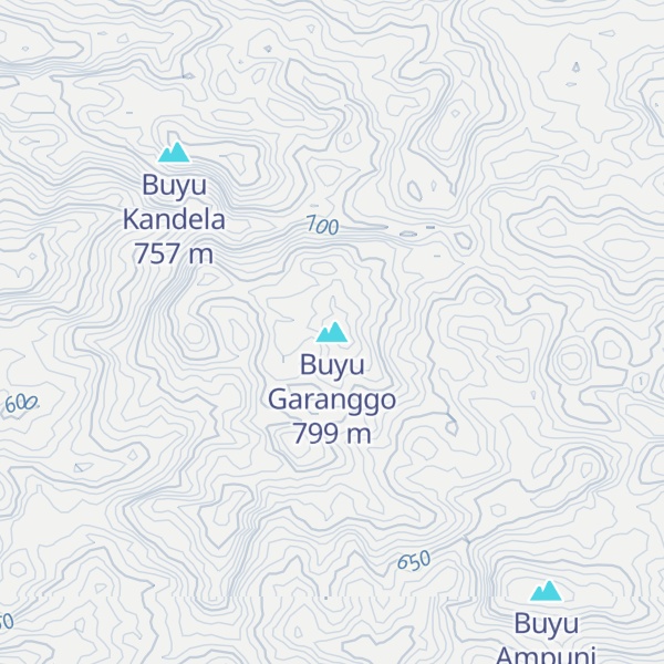 Map of Buyu Garanggo
