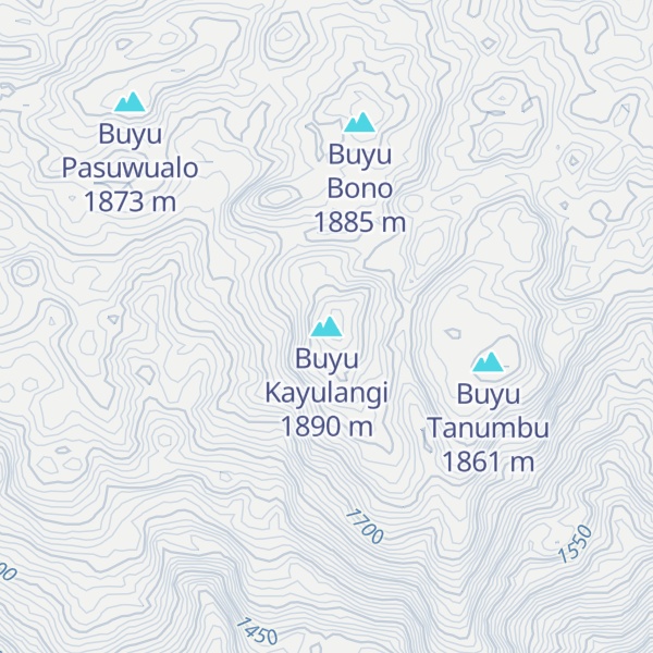 Map of Buyu Kayulangi