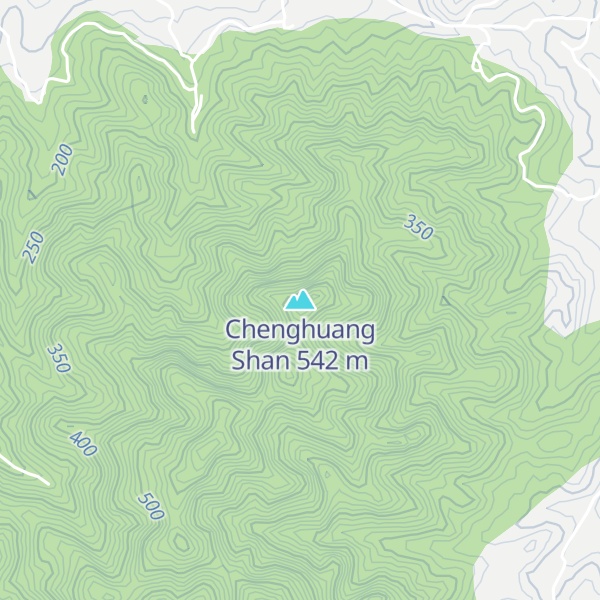 Map of Chenghuang Shan