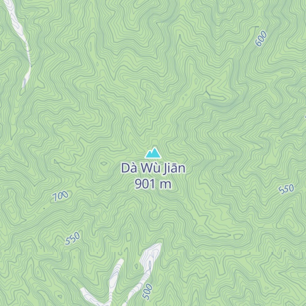 Map of Dà Wù Jiān