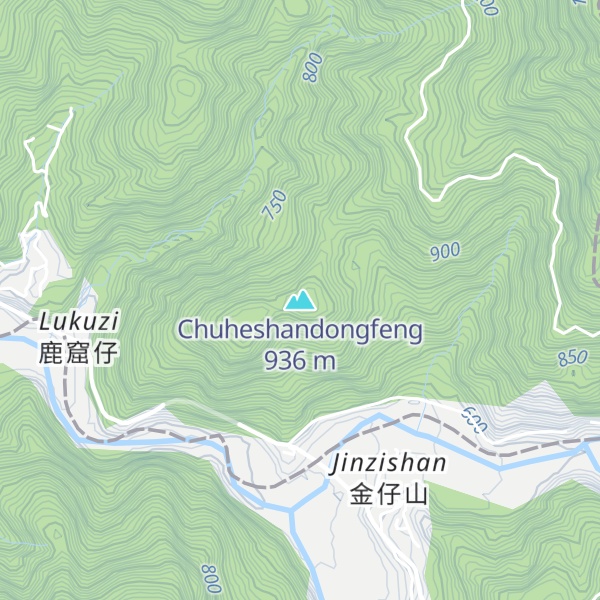 Map of Chuheshandongfeng