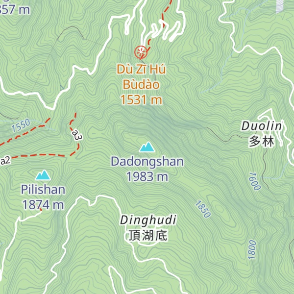 Map of Dadongshan