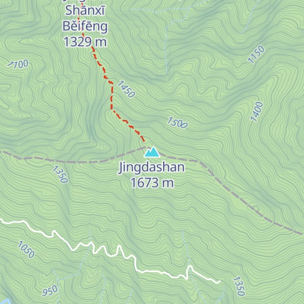 Map of Jingdashan