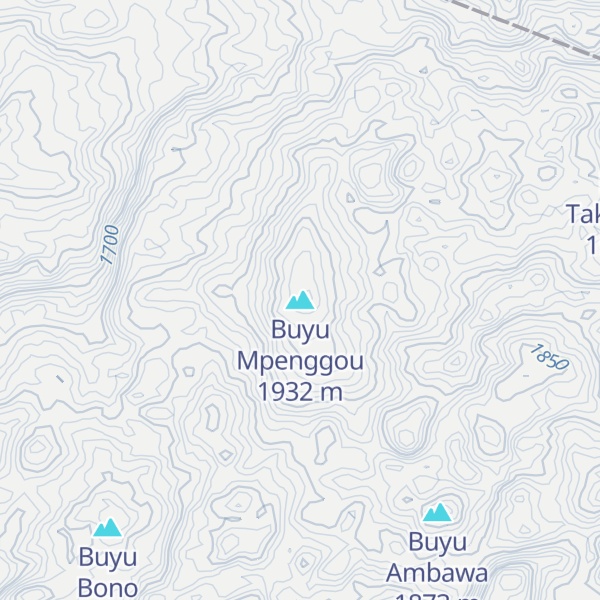 Map of Buyu Mpenggou