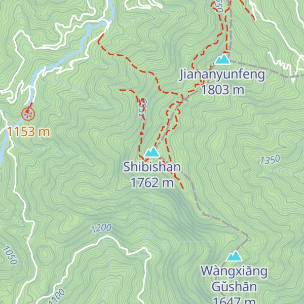 Map of Shibishan